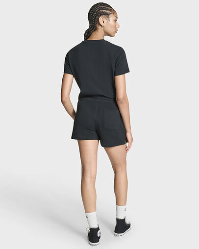 Chuck Taylor Patch Shorts Black, Detail View