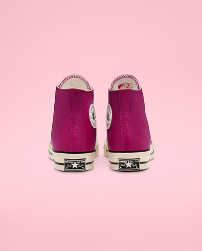 Seasonal Color Leather Chuck 70 Rose Maroon/Black/Egret