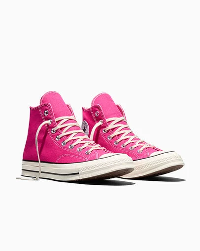 Chuck 70 Canvas Rough Raspberry/Egret/Black