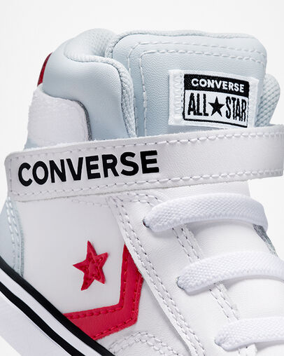 Pro Blaze Strap Retro Sport Block White/Ghosted/Red, Detail Angle View