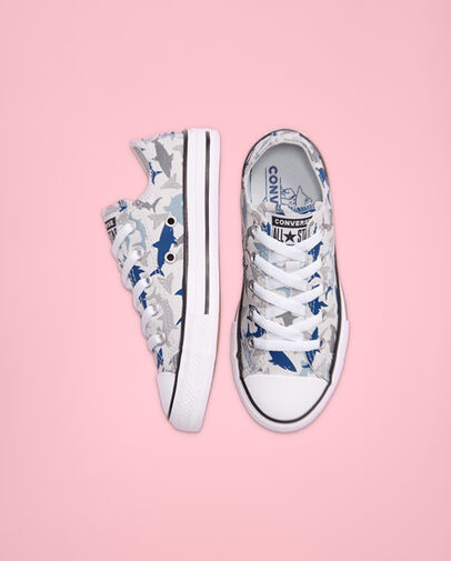 Shark Bite Chuck Taylor All Star Photon Dust/Rush Blue/White