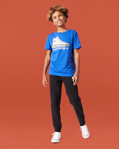 Printed Sneaker Tee Hyper Royal