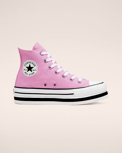 Everyday Platform Chuck Taylor All Star Peony Pink/White/Black