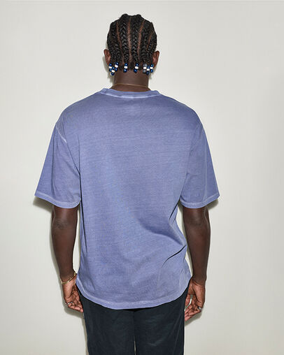 CONS Embroidered T-Shirt Indigo Storm, Detail View