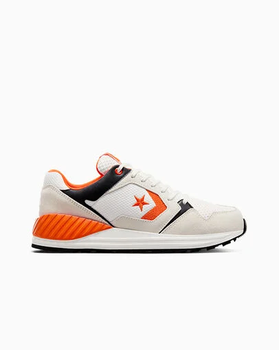 Wave Trainer Vintage White/Egret/Orange, Outer Side View
