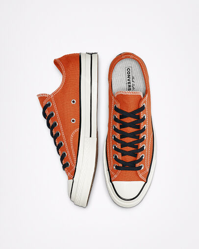 Vintage Canvas Chuck 70 Campfire Orange/Black/Egret