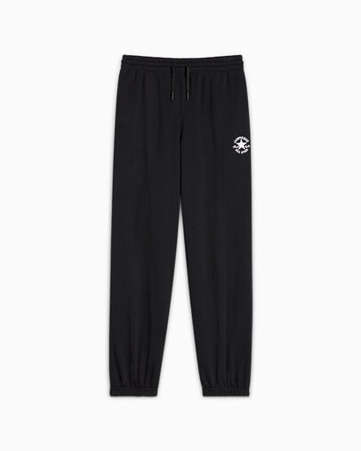Chuck Taylor Patch Pants Black, Front View