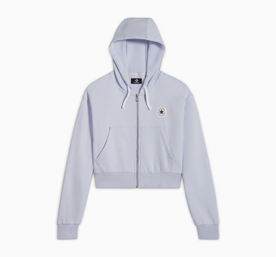 Retro Full-Zip Hoodie Blueberry Ice