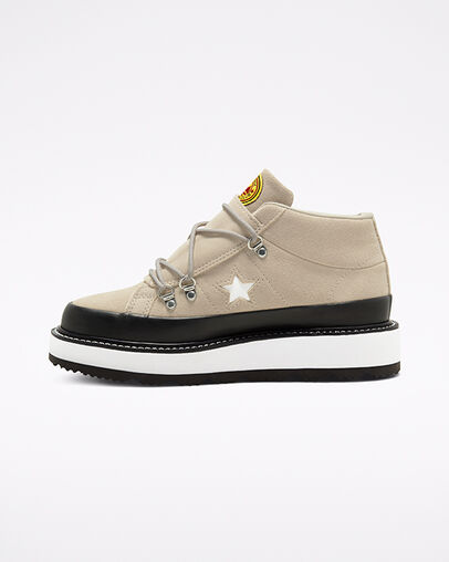 Fleece Lined Boot One Star Papyrus/Black/White