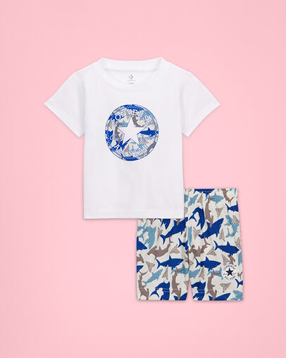 Shark Bite T-Shirt & Shorts Photon Dust