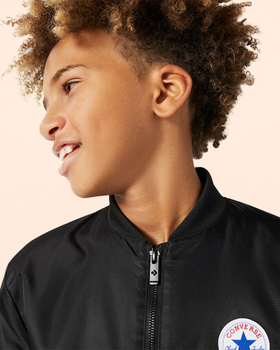 Chuck Taylor Patch Bomber Black