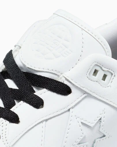 CONS X SNEEZE AS-1 PRO White/Black/Gum Honey, Detail Angle View