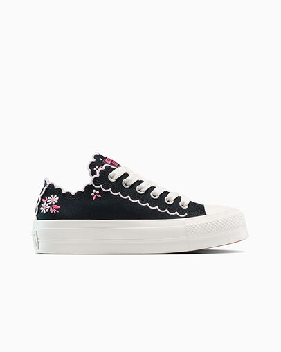 Chuck Taylor All Star Lift Platform Embroidered Flowers Women's