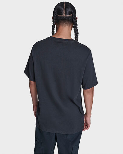 Timeless Boxed Chevron T-Shirt Converse Black, Detail View