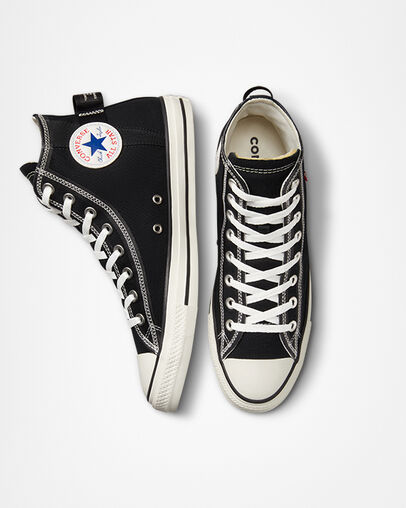 black converse