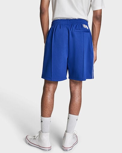 Racing Stripe Shorts Converse Blue, Full Body View