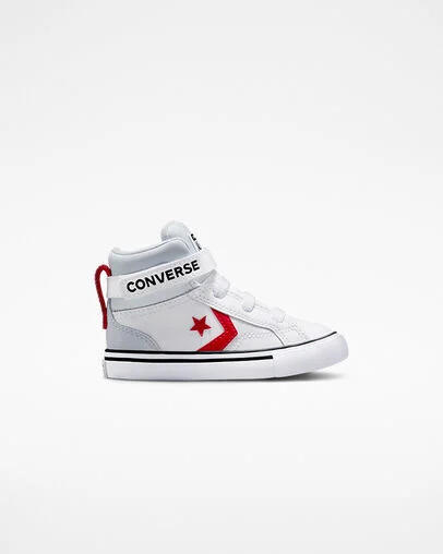 Pro Blaze Strap Retro Sport Block White/Ghosted/Red, Outer Side View