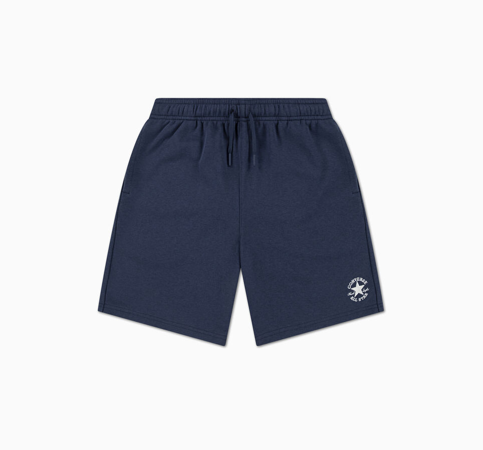 Embroidered Chuck Taylor Patch French Terry Shorts Converse Navy