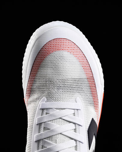 All Star Pro BB High Top White/Bold Mandarin/Black