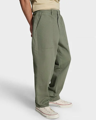 Harton Pants Utility Green, Full Body View