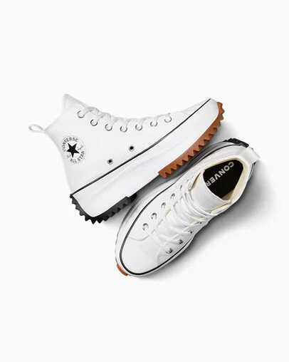 Run Star Hike Platform Canvas White/Black/Gum