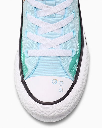 Converse x Bluey Chuck Taylor All Stars EVA Lift Platform Blue/White/Mutli, Detail Angle View