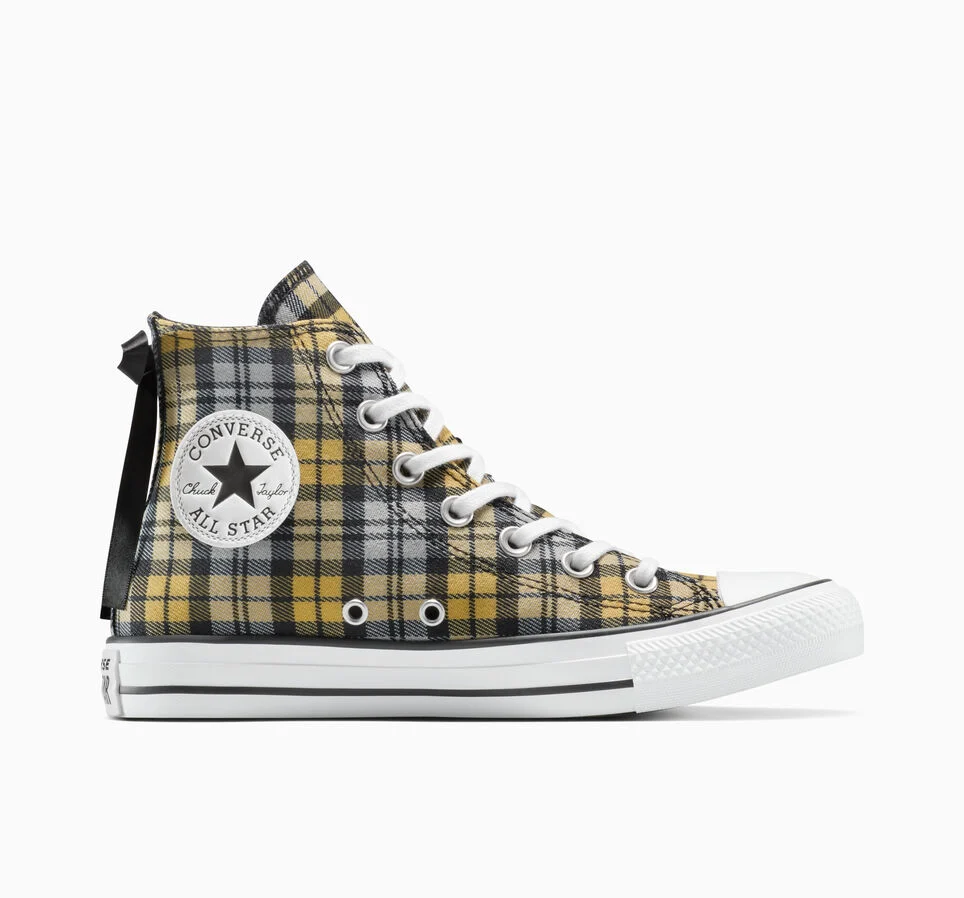 Chuck Taylor All Star Plaid Black/Yellow/White