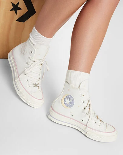 Chuck 70 Celestial Vintage White/Open Sesame, Reflective View