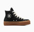 Chuck Taylor All Star Lift Platform Gum Sole Black/Gum Honey/Egret