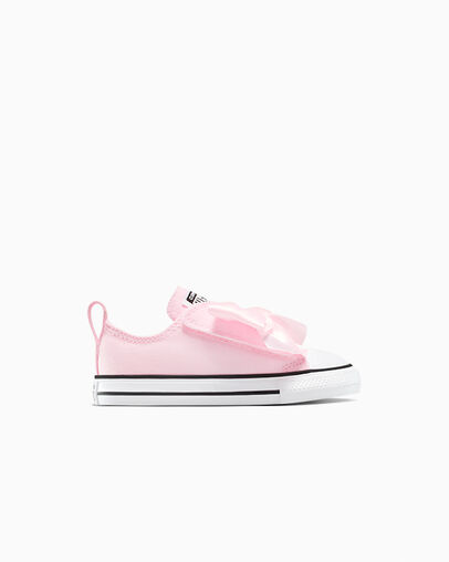 Chuck Taylor All Star Bows Easy On Pink Frosting/White/Black, Outer Side View