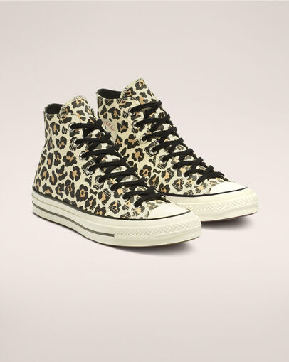 Chuck 70 Archive Print High Top Driftwood Mult/Light Fawn