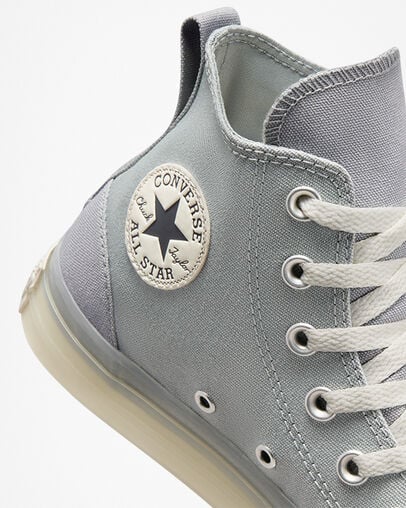 Chuck Taylor All Star CX Stretch Canvas Ash Stone/Egret/Iron Grey, Detail Angle View