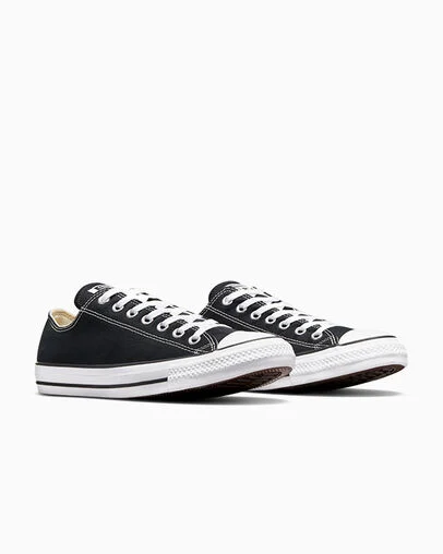 Chuck Taylor All Star Canvas Black, Top and Side View
