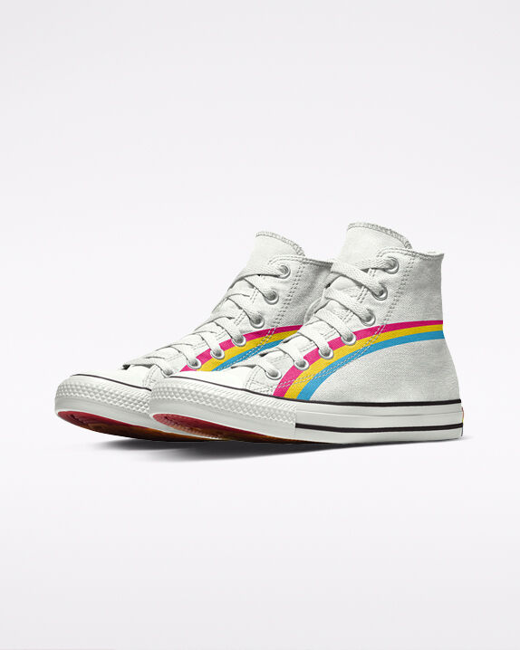 converse pride platform shoes