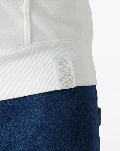 Chinese New Year French Terry Pullover White