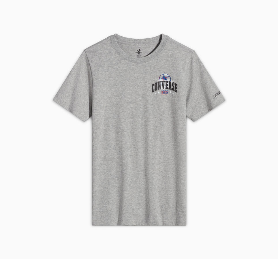 Soccer Star Graphic T-Shirt Dk Grey Heather