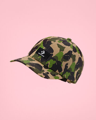 Evergreen Print Baseball Camo Evergreen Print, Front View