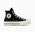 Chuck Taylor All Star Lift Platform Crinkled Leather Black/Egret/Black