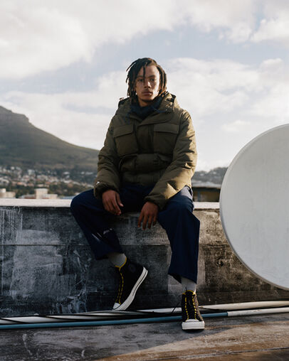 East Village Explorer Chuck 70 Black/Vivid Sulfur/Egret