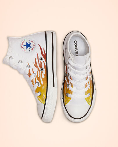 Archive Flames Chuck Taylor All Star White/Enamel Red/Fresh Yellow