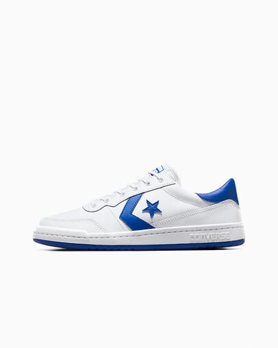 CONS Fastbreak Pro Leather & Nylon White/Blue/White, Inner Side View