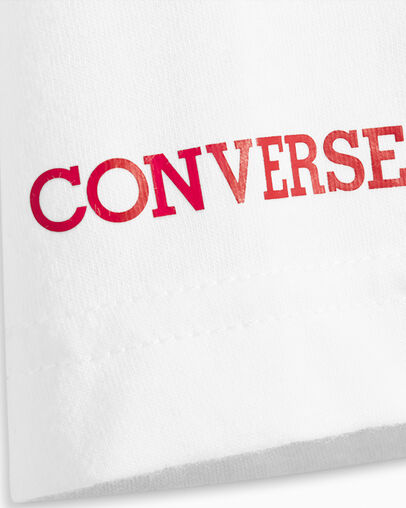 Retro Logo T-Shirt White, Detail View