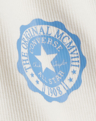 Ribbed Henley Tank Egret, Full Body View