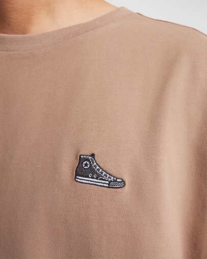 Go-To Loose Fit Sneaker Patch T-Shirt Mushroom Forage