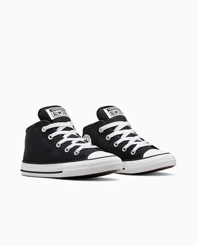 Chuck Taylor All Star Madison Black/White/Black, Top and Side View