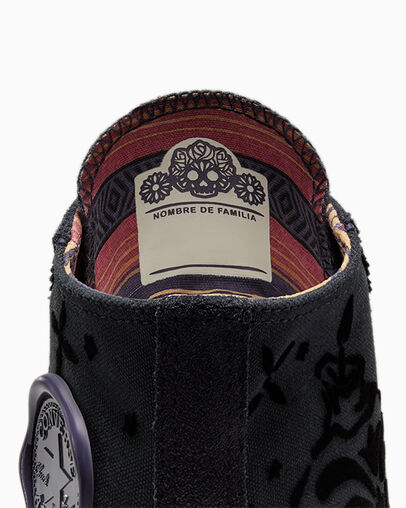 Chuck 70 Day Of The Dead Total Eclipse/Black, Detail Angle View