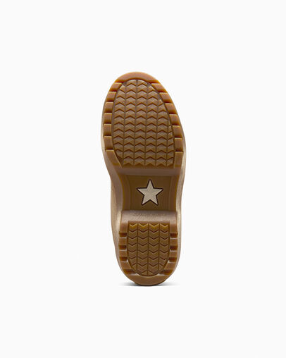 Chuck Taylor All Star Chelsea Lugged Suede Warm Quarry/Egret/Gum, Outsole View