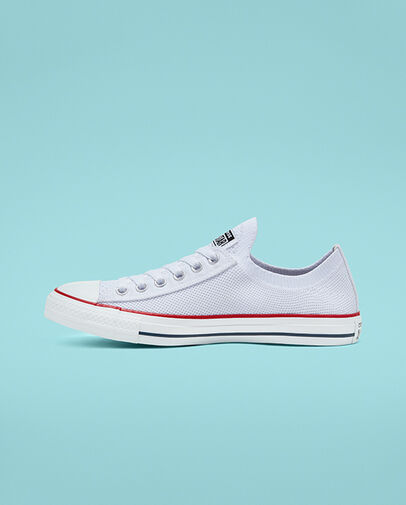 Twisted Prep Knit Chuck Taylor All Star White/Enamel Red/Navy