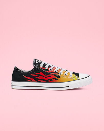 Archive Print Chuck Taylor All Star Black/Enamel Red/Fresh Yellow