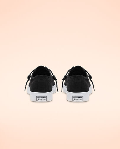 Nubuck Leather Jack Purcell Black/Black/White